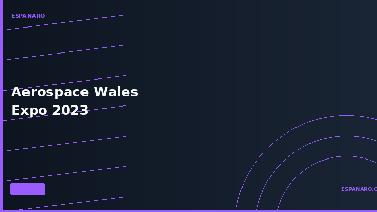 Proud attendees of the Aerospace Wales Expo 2023