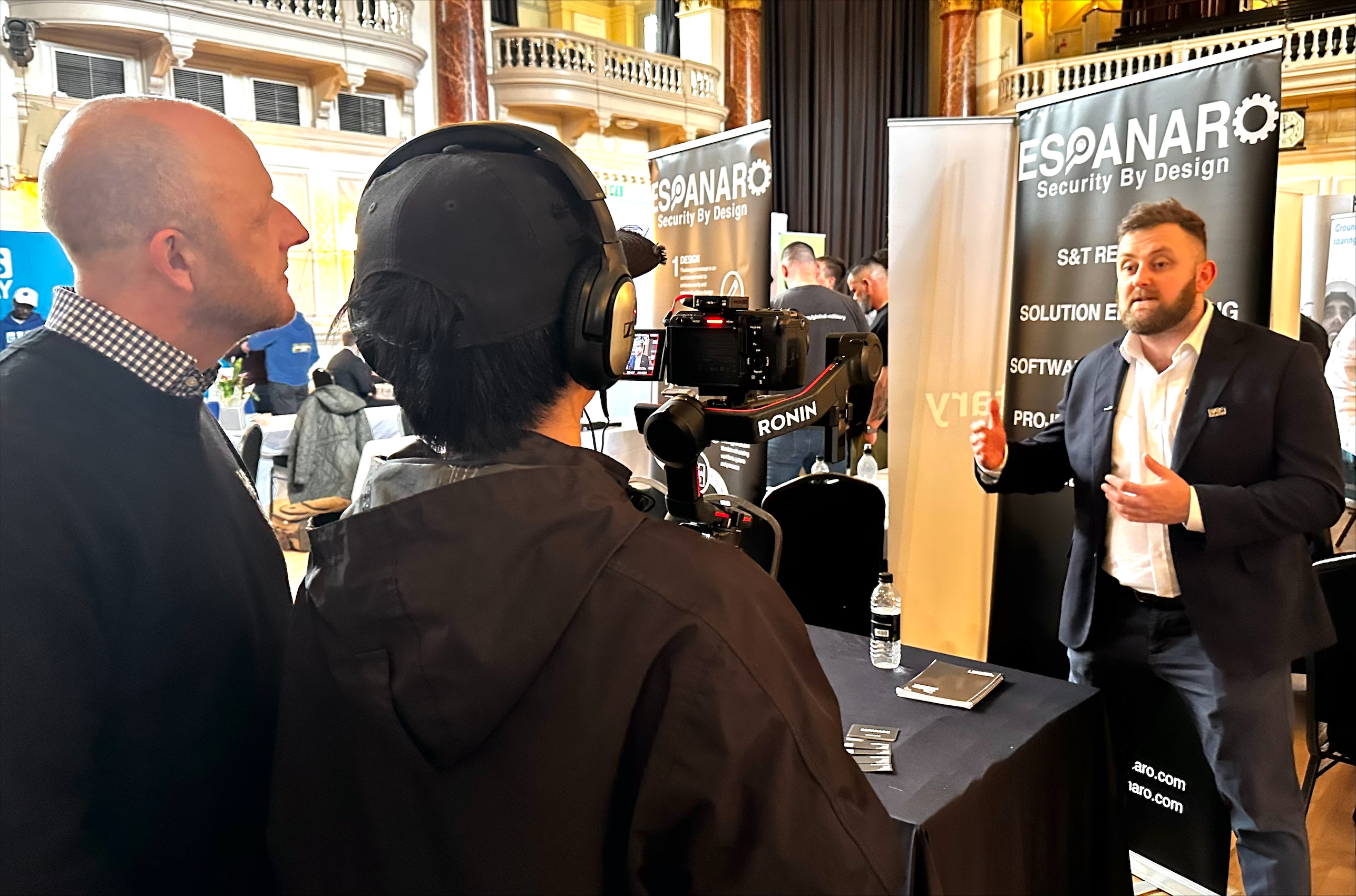 Espanaro at the Forces Transition Group Event, Cheltenham