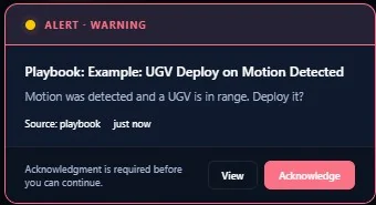Consilium: Operator alert