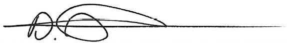 Signature of Daniel Edmunds